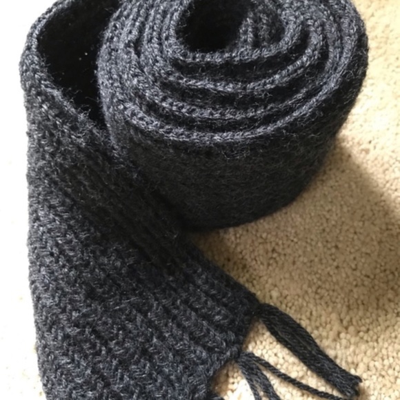 Handmade Accessories - Handmade Black Knit Scarf